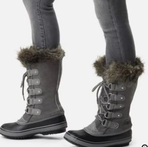 Joan of artic boots quary/black 9